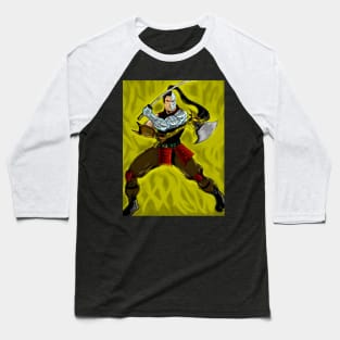 Cyber Samurai Baseball T-Shirt